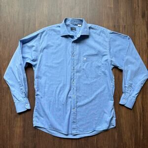Kenzo Homme Blue Cotton Button Down Shirt Men’s 40 (M/L)